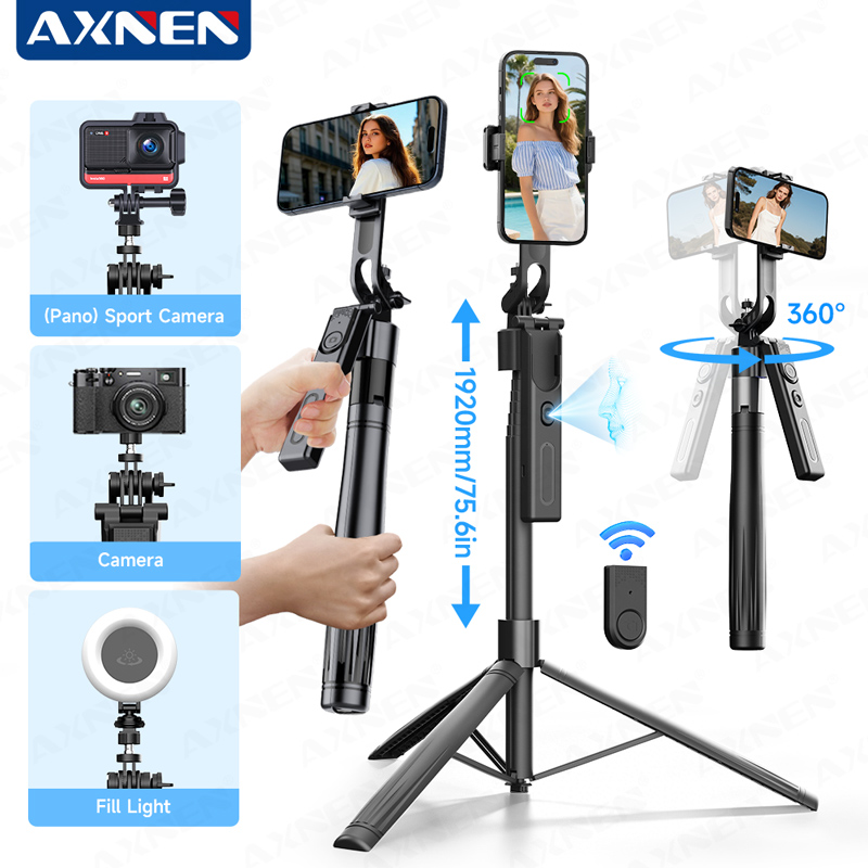 Photography Prompt - Gimbal con tracciamento AI, bastone per