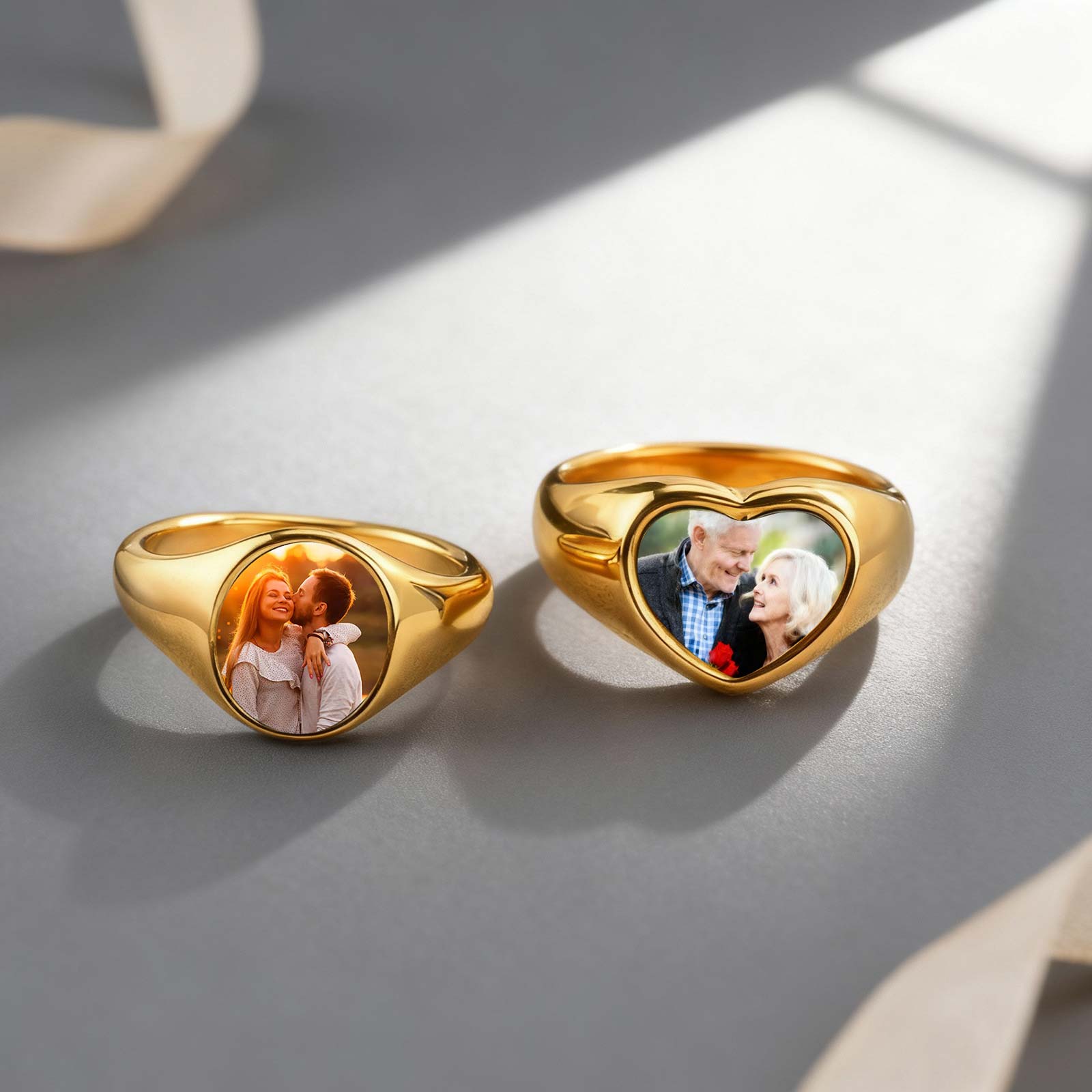 Anello con sigillo con foto pe - Photographic Memory recensione e prezzo